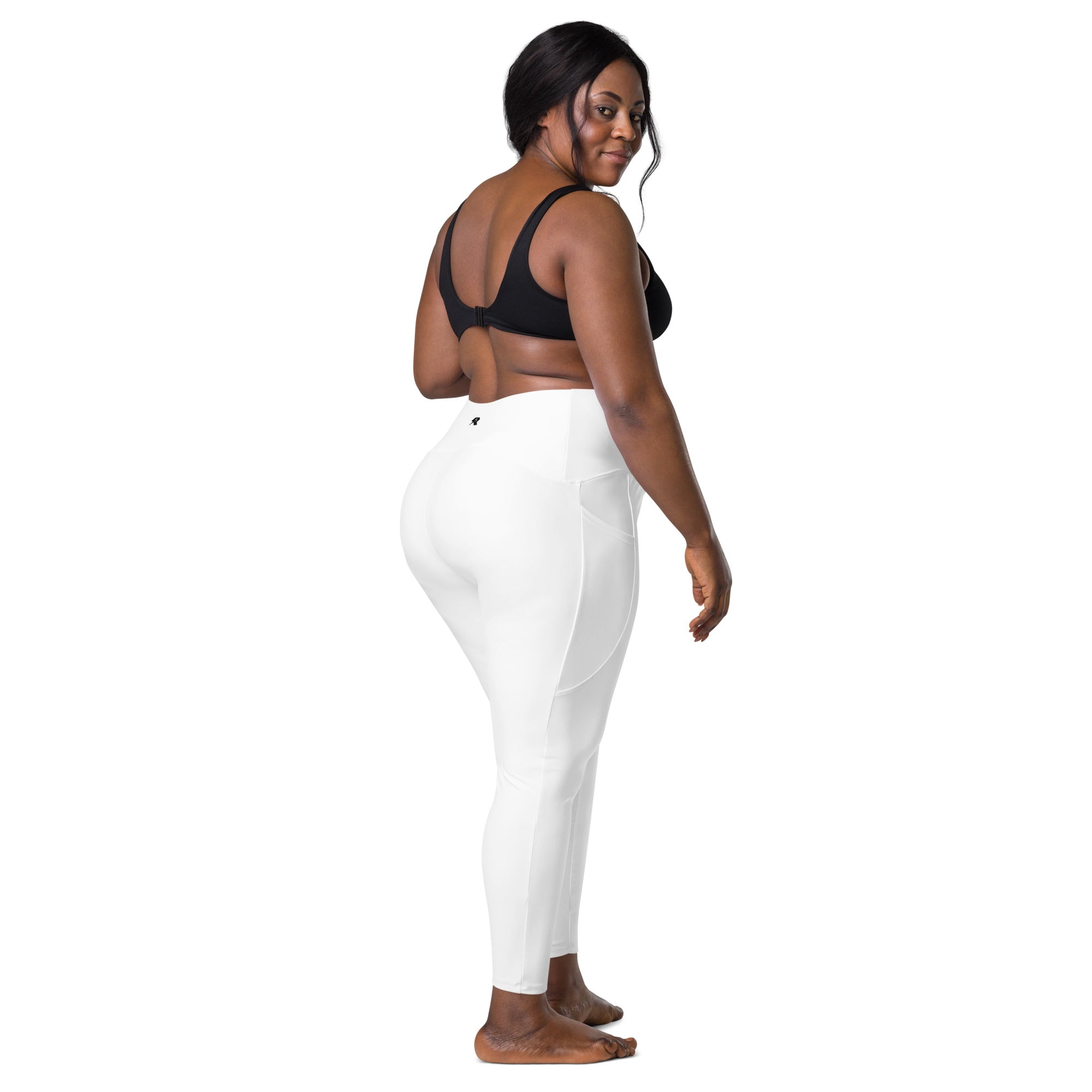 Snow White Leggings with Pockets | All Sizes
